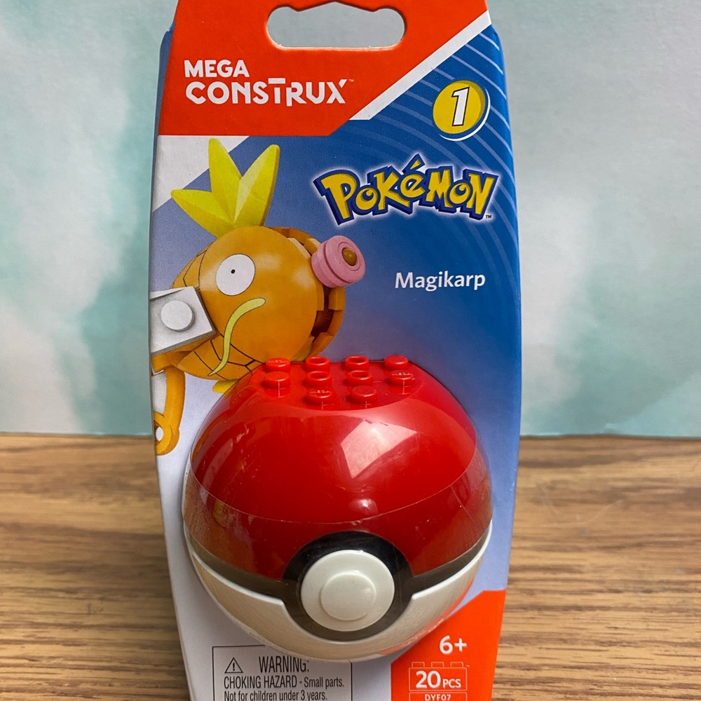 Mega Construx POKEMON Series 1 MAGIKARP 20 pcs #DYF07